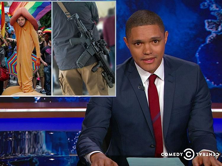 Watch The Daily Show S Trevor Noah Calls Texas ‘super Gay For Guns