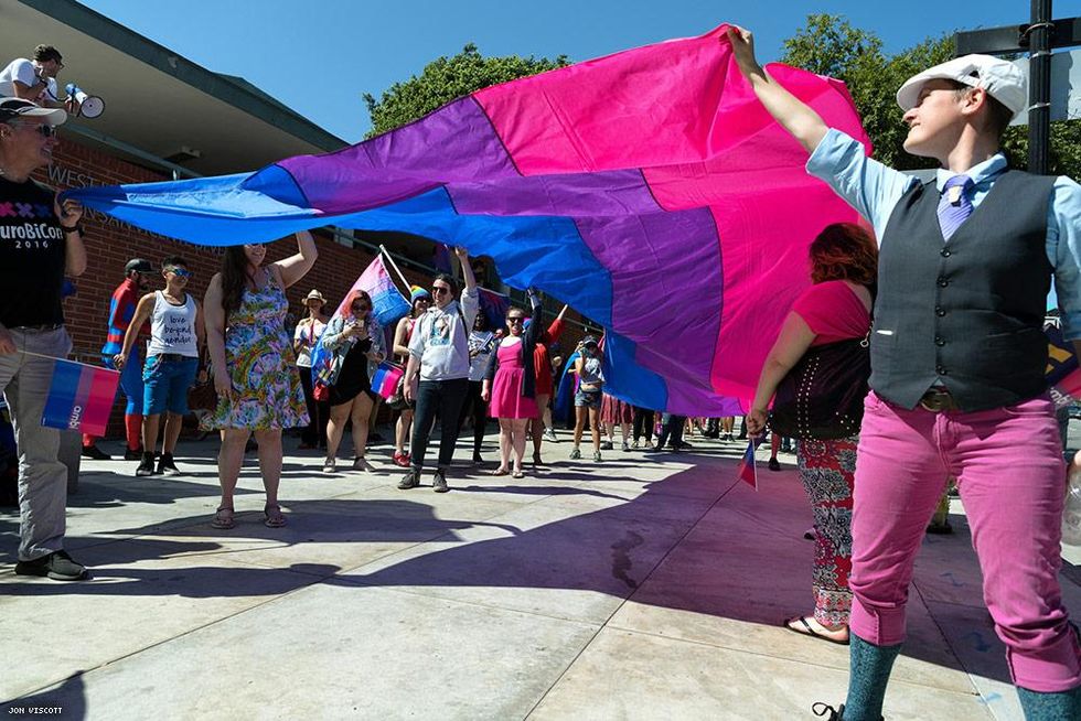 110 Photos From The Biggest Bisexual Pride Event Ever