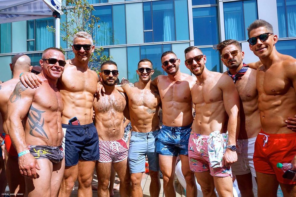 111 Photos of Pride, Oiled Up and Packed In a Tiny Bikini In DTLA