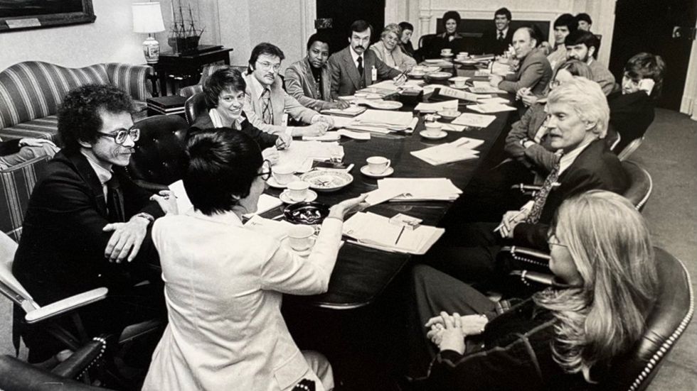 1977 meeting in the White House with gay actvisits during the Jimmy Carter presidential years