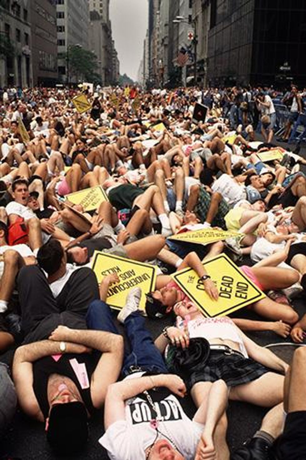 Paris, France - Group Aids Activists, Act Up Action Against Sex Club the  Sexodrome, in Pigalle, to Protest Lack of Safe Sex Materials. 1990's LGBT  Demonstration, activist protest Stock Photo - Alamy