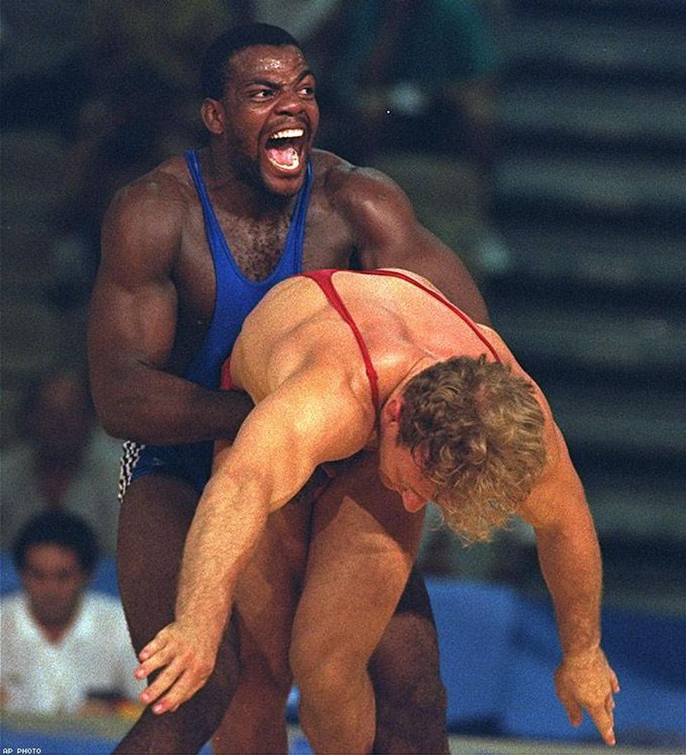 34 Historic Images of Olympic Wrestling