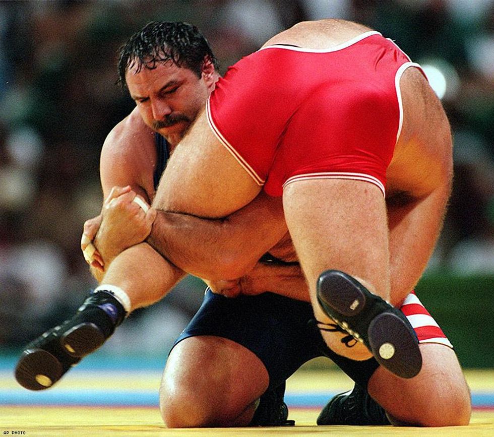 34 Historic Images of Olympic Wrestling