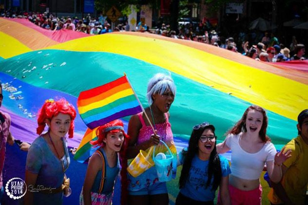 Salt Lake City Pride Parade 2024 Nydia Phillie