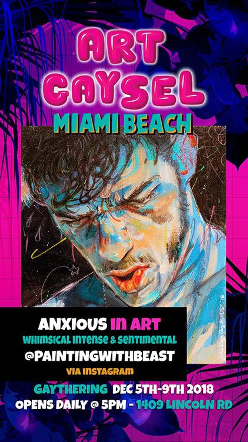 30+ Gay Artists On Display at Art Gaysel in Miami Beach