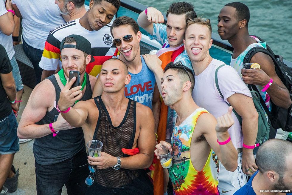 99 Photos of Pride Sailing the N.Y. Harbor on the Luvboat