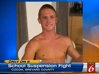 Gay School Porn - WATCH: Senior in High School Suspended, Then Unsuspended, for Gay Porn Gig