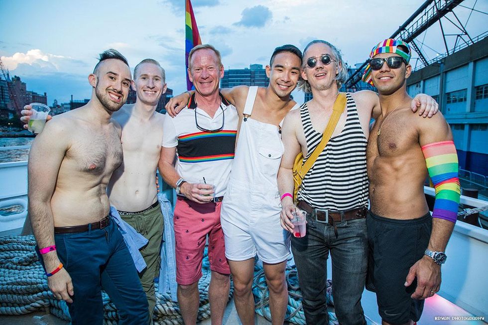 99 Photos of Pride Sailing the N.Y. Harbor on the Luvboat