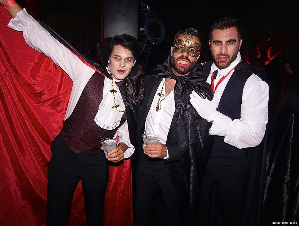 Dozens of Sexy Gay Vampires Posing for Your Pleasure