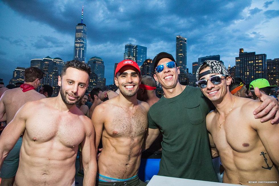 99 Photos of Pride Sailing the N.Y. Harbor on the Luvboat