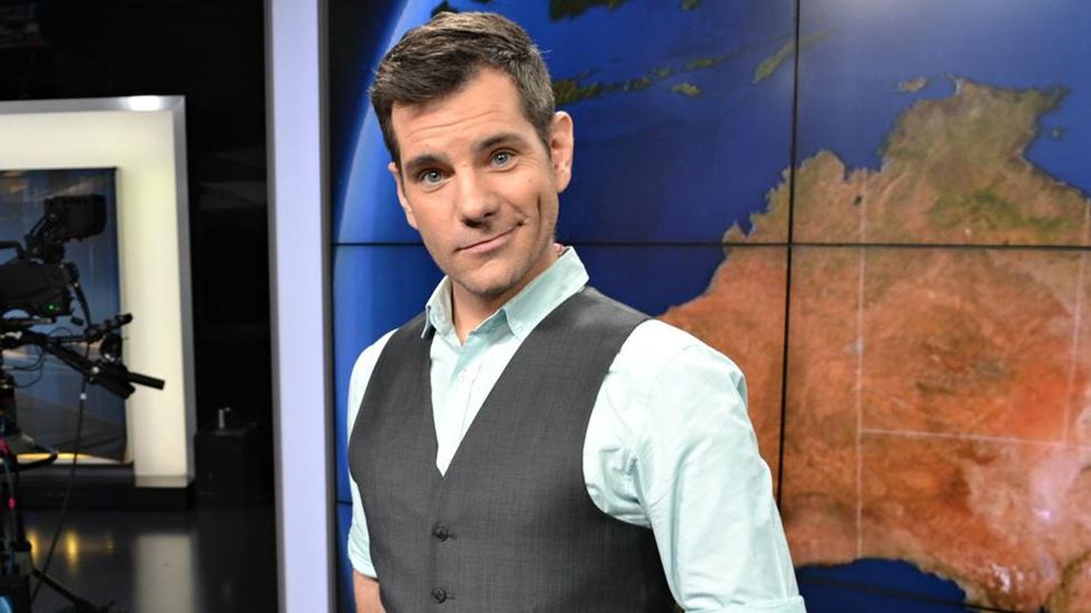 ABC news australia weather presenter Nate Byrne