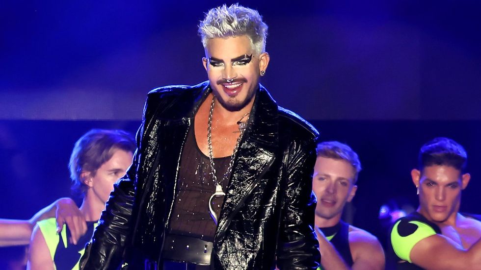 Adam Lambert performs onstage OUTLOUD Music Festival 2024 WeHo Pride