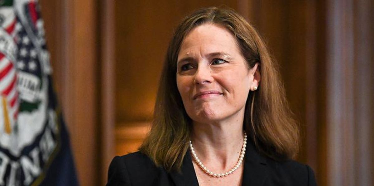 Amy Coney Barrett Has Ties to Right-Wing Group in LGBTQ+ Rights Case