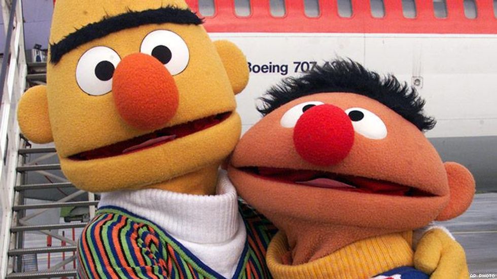 Sesame Street Gay Sex - As 'Sesame Street' Turns 50, a Gay Writer Reflects on Bert & Ernie