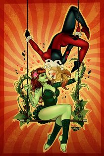 poison ivy and harley quinn love