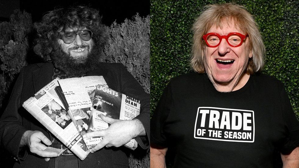 Bruce Vilanch 1981 birthday party for Marisa Berenson 2024 party at The Abbey West Hollywood Los Angeles CAlifornia