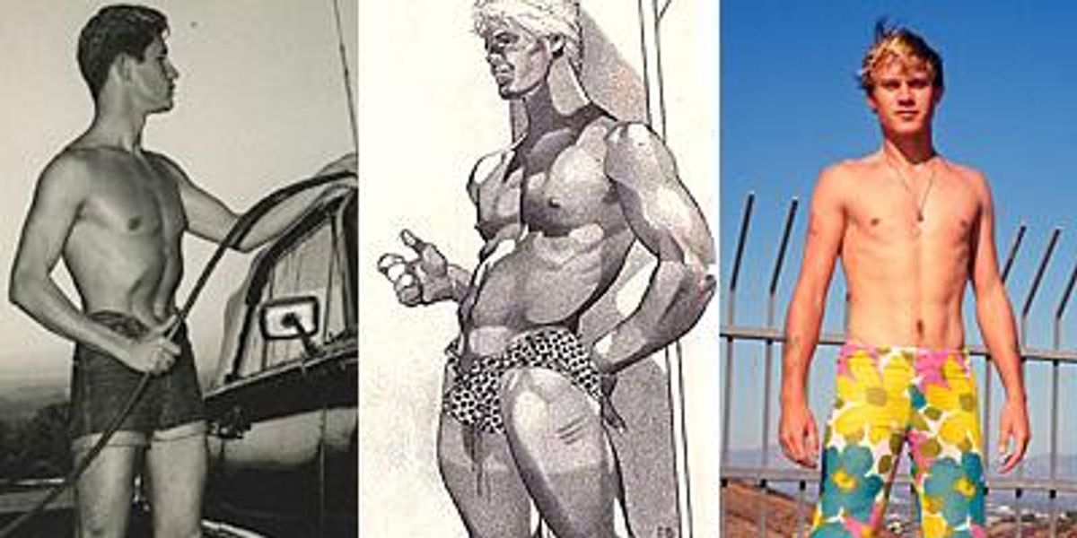Nude Beach Lesbians - Inventing the California Boy