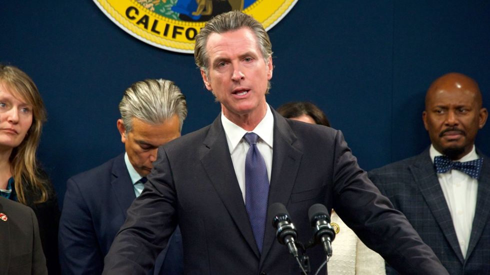 California Gov. Gavin Newsom