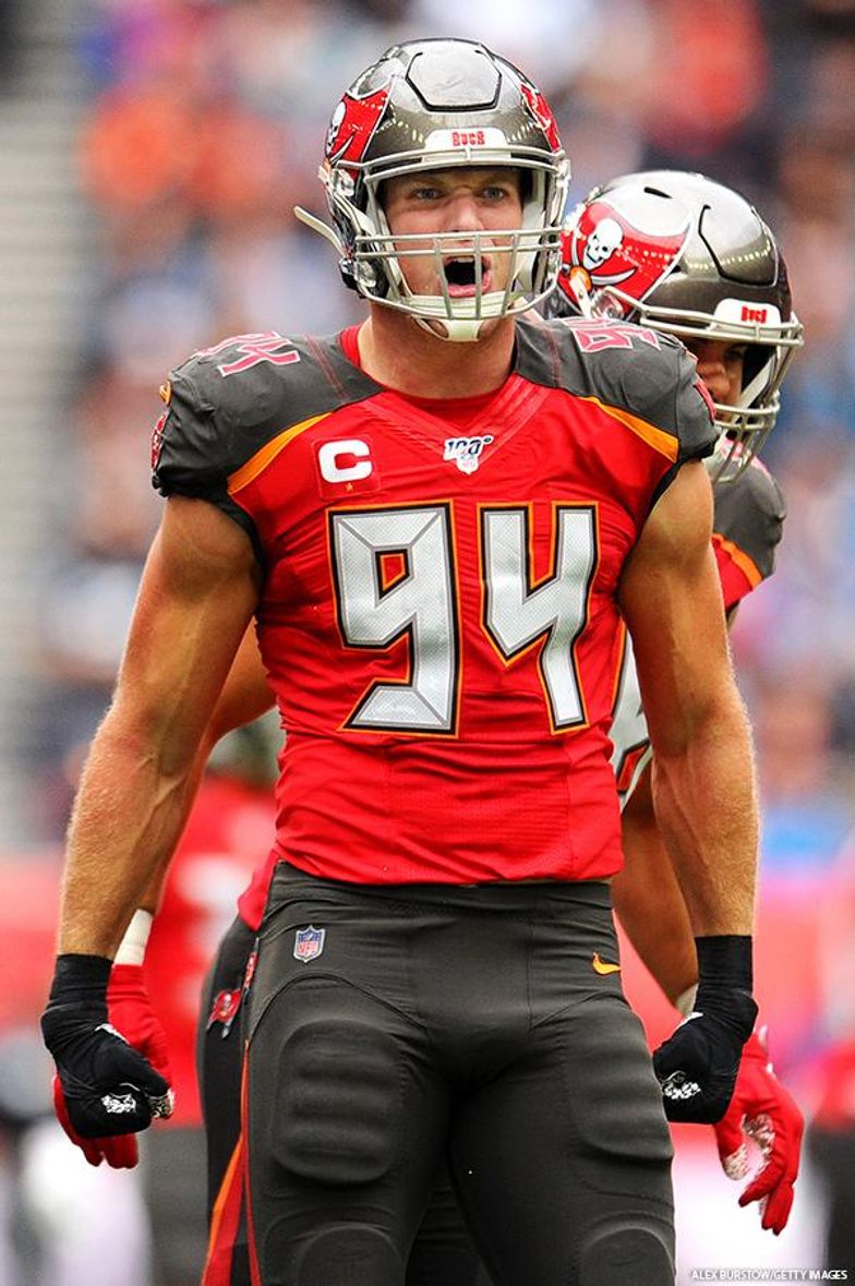 Carl Nassib, NFL's first active gay player, back with Buccaneers