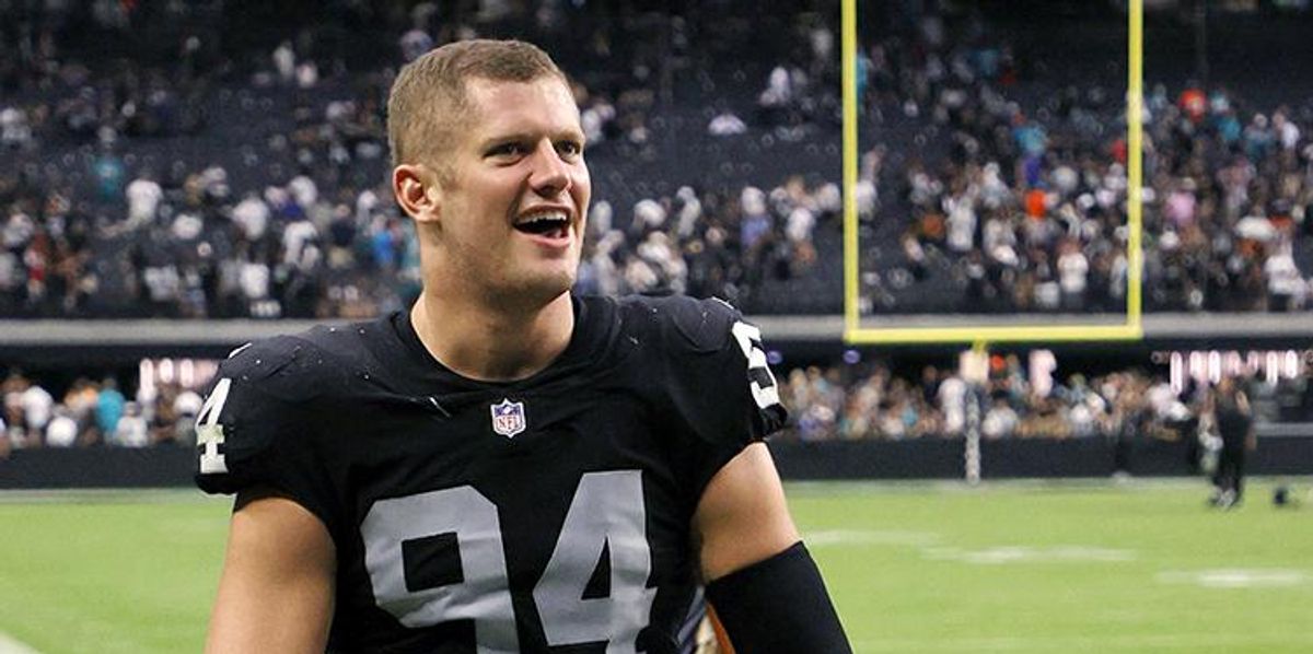 Carl Nassib reflects on publicly coming out on social media, hopes