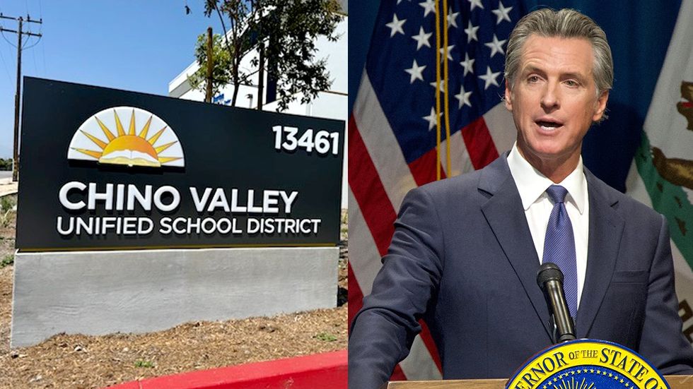 Chino Valley school district sues California over new law banning forced outing by governor Gavin Newsom