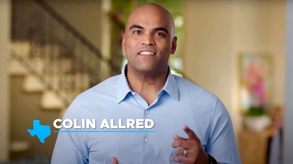 Colin Allred for Senate campaign ad boys playing girls sports ted cruz lying