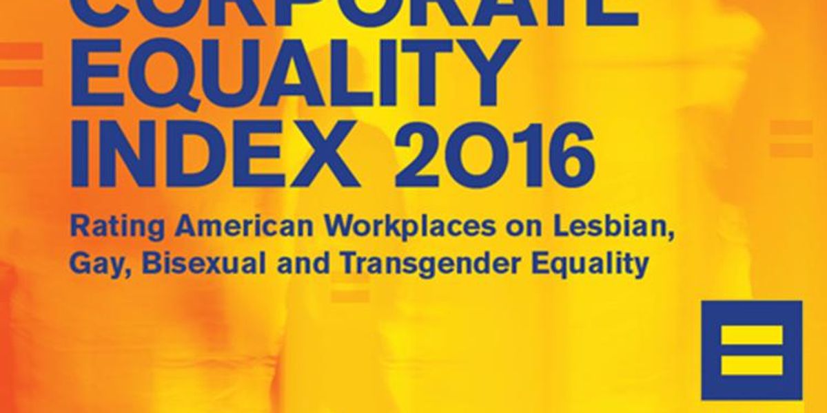 HRC Releases Latest Corporate Equality Index