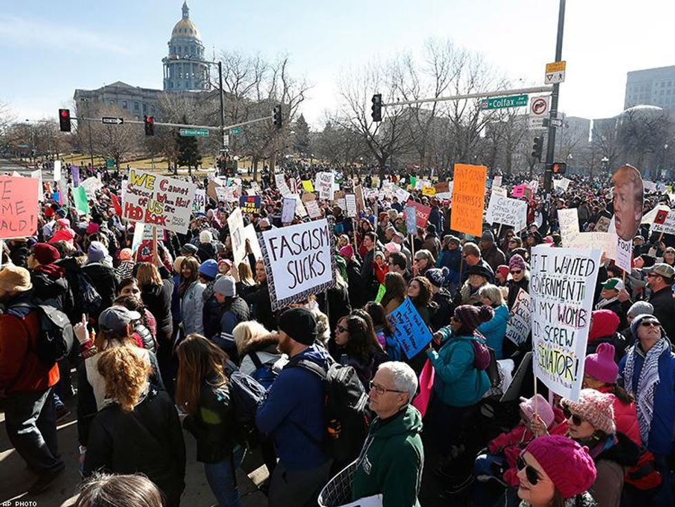 Hundreds of Cities Joined the Women's March