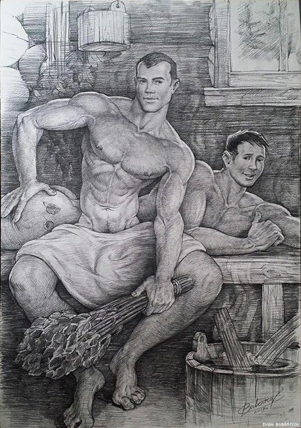 57 Super Sex-Charged Drawings by Russian Artist Ivan Bubentcov