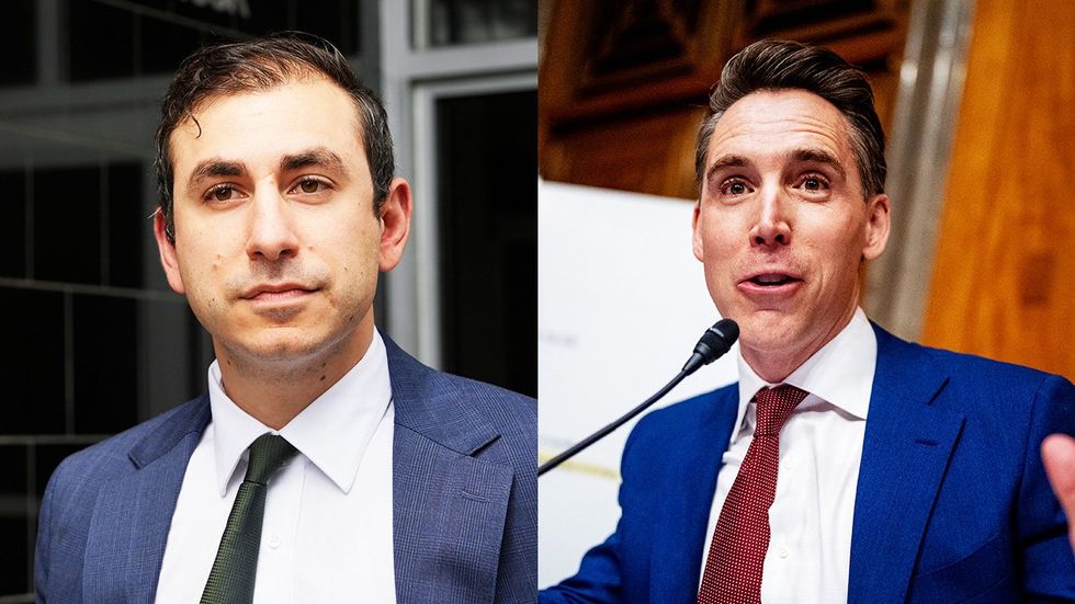 Dr. Eithan Haim and Josh Hawley