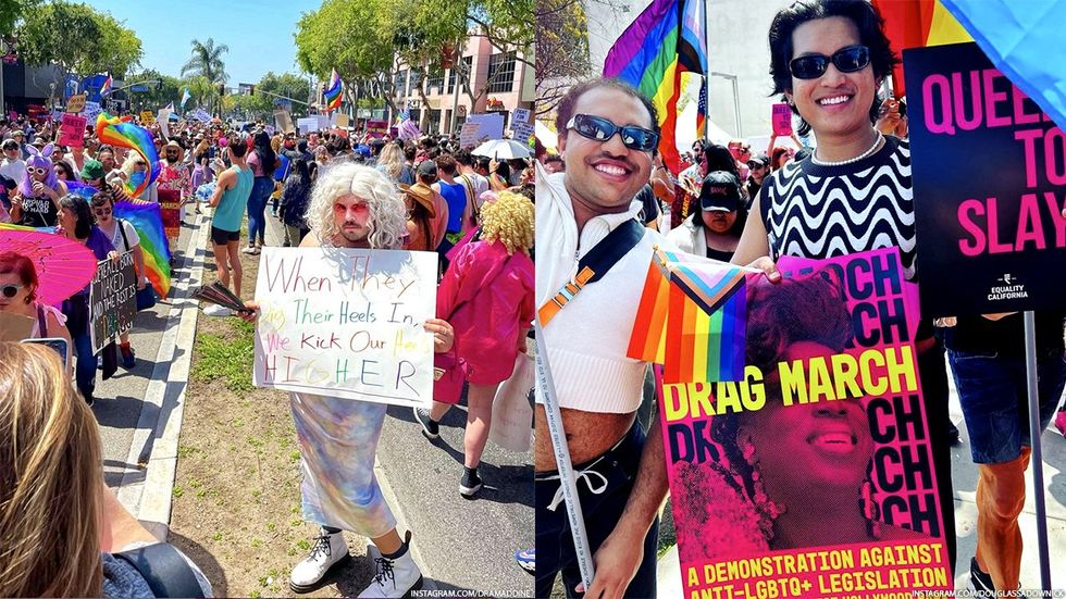 Easter Sunday Brings Thousands to Drag March in West Hollywood