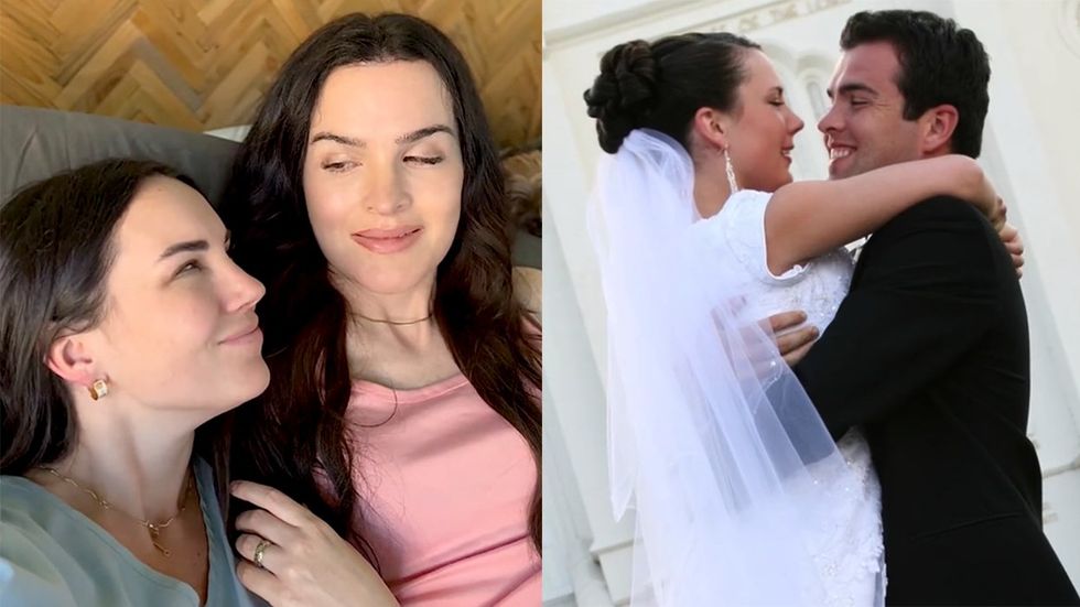 exMormon couple Shaye Amanda Scott renewing vows after coming out transgender