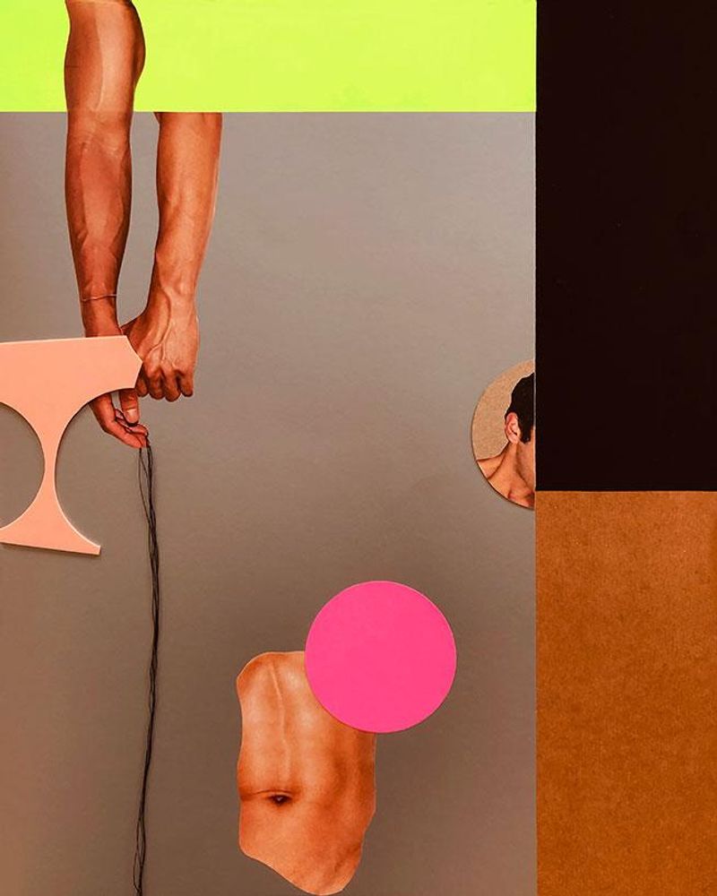 Rubén Esparza Collages Male Bodies and Bourgeois Interiors in New Art