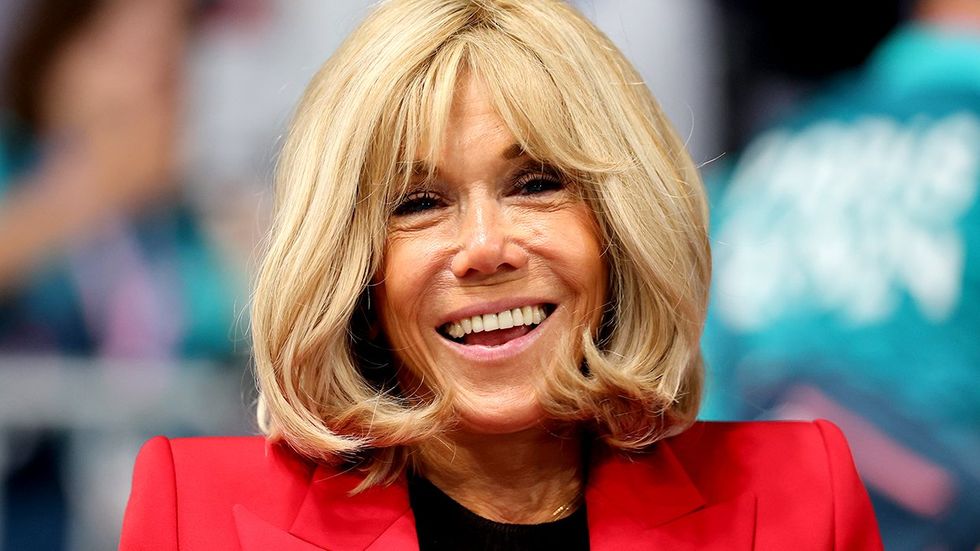 First Lady of France Brigitte Macron while watching Paris 2024 Summer Paralympic Games