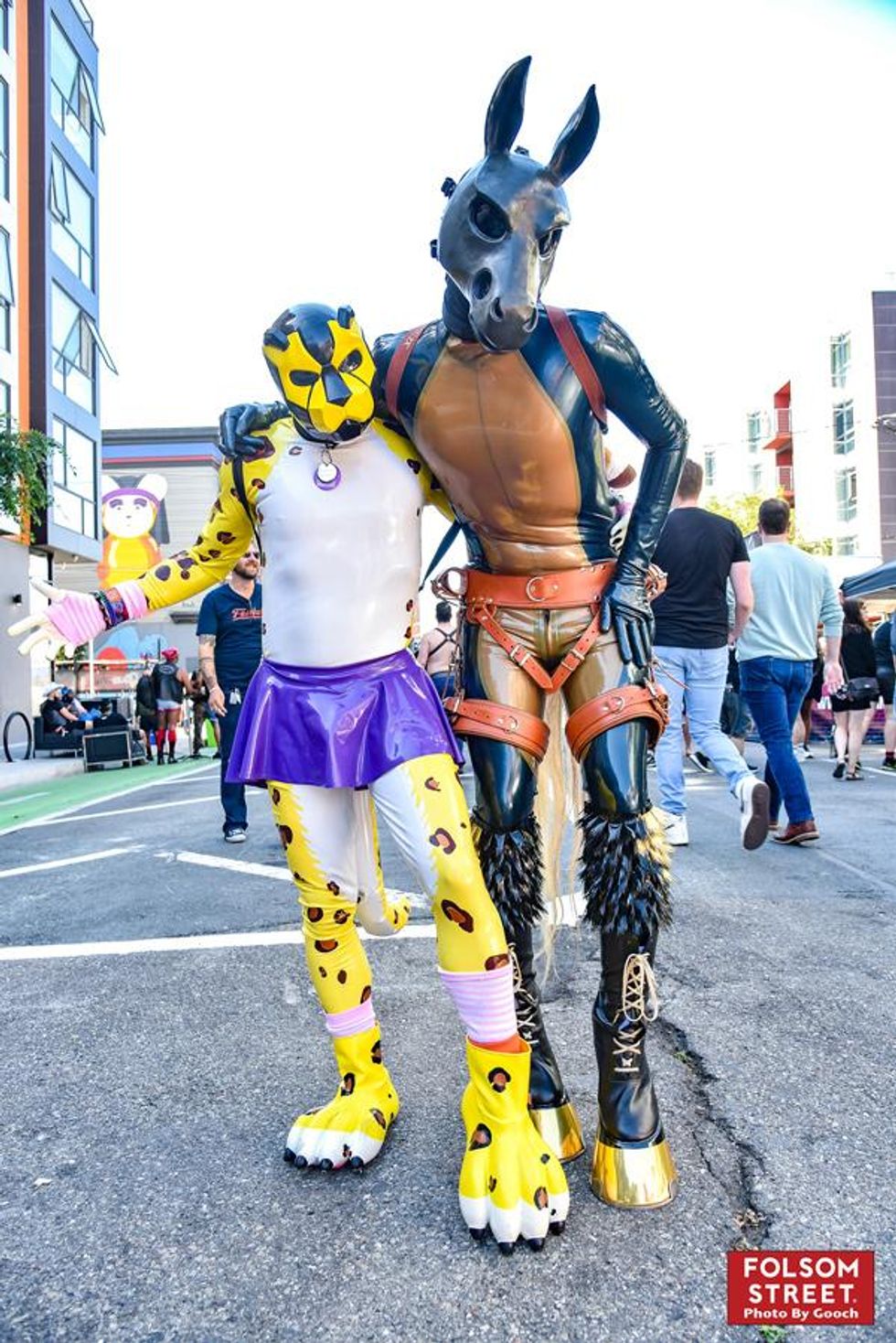 84 Outrageous Photos From Folsom Street Fair 2022