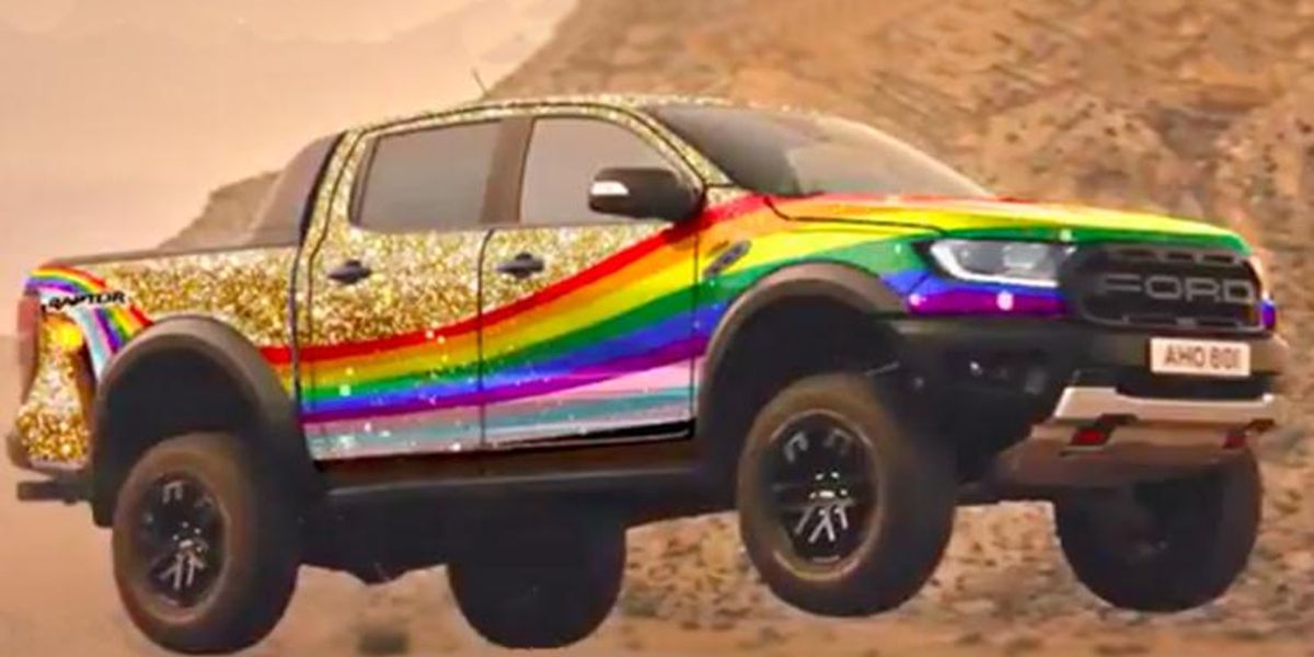 Ford Rolls Out Very Gay Truck In Response To Homophobic Troll