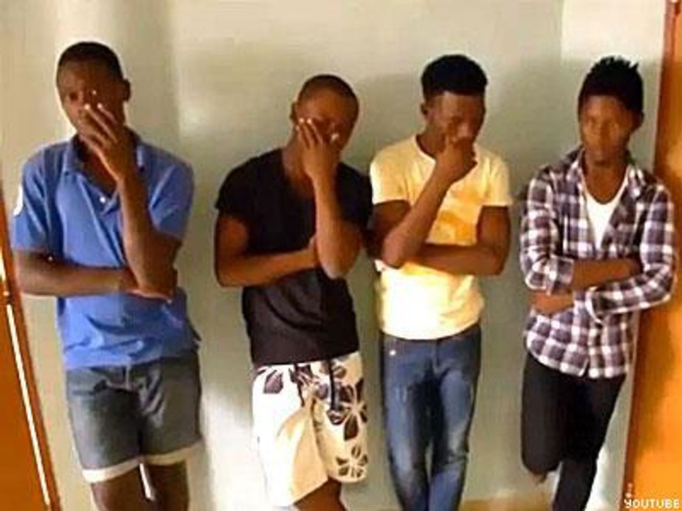 Forced Gay Porn - WATCH: Four Youth Arrested, Forced to Explain Gay Sex in Equatorial Guinea