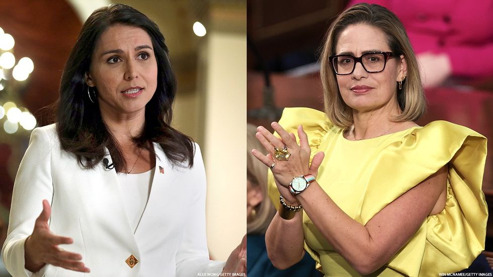 Kyrsten Sinema's Security Is Provided by Tulsi Gabbard's Sister