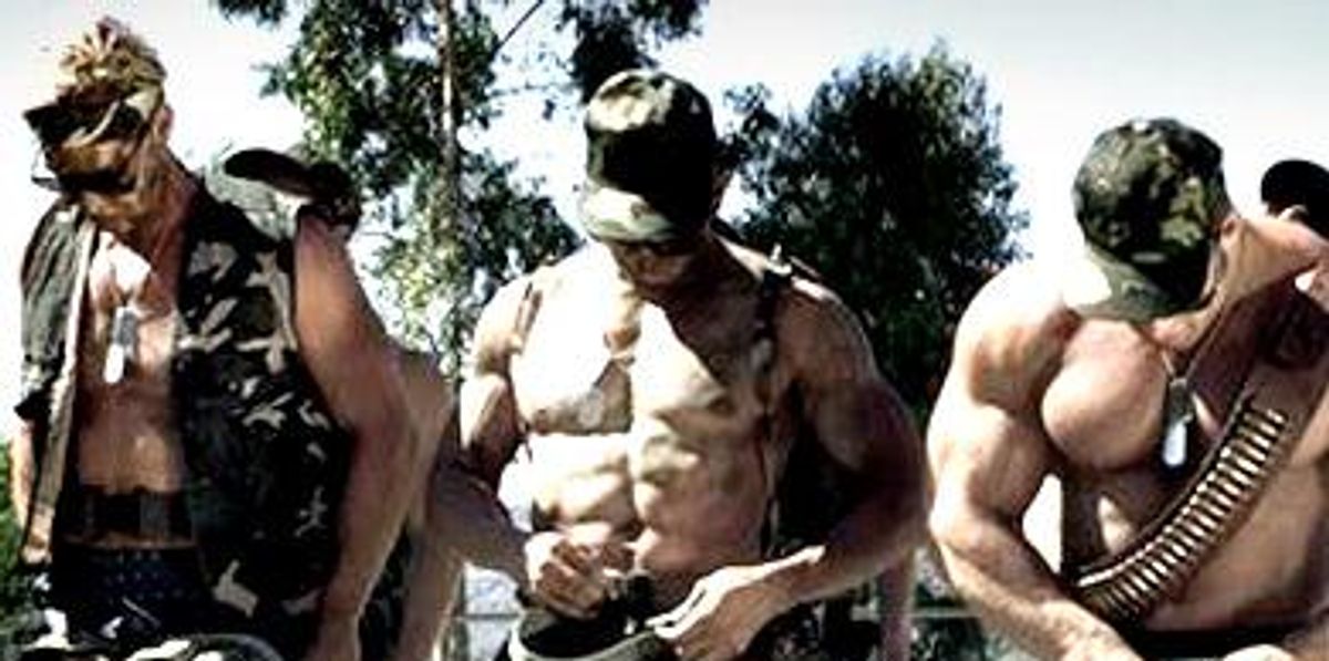 1200px x 597px - Military Film Star Moonlights in Gay Porn
