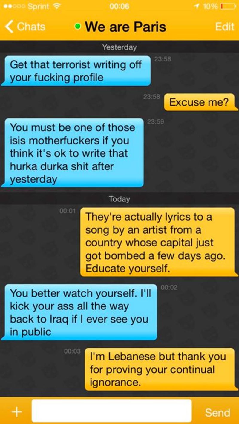 Gay Muslim Faces Threats on Grindr After Paris Terrorist Attacks