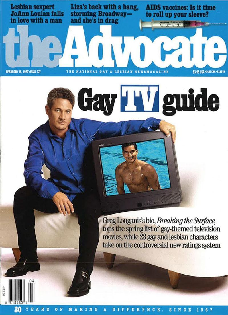 TBT: The Time Mario Lopez Was on the Cover of The Advocate in 1997