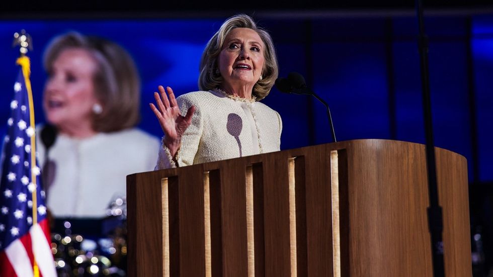 Hillary Clinton at the DNC