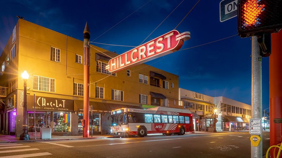 Hillcrest san diego gayborhood