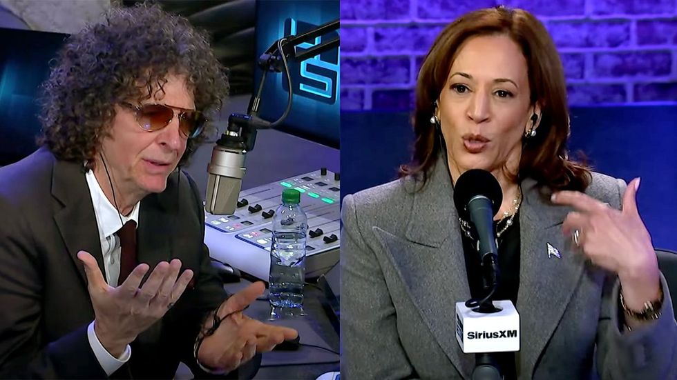 Howard Stern Show SiriusXM interviewing Vice President Kamala Harris