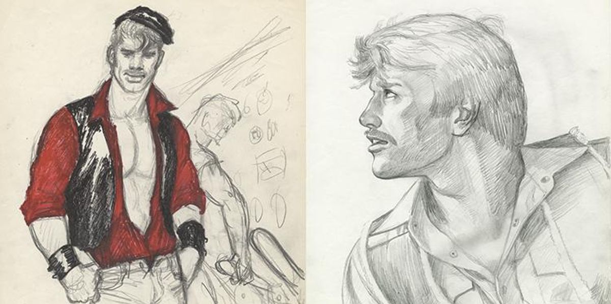 New Tom of Finland Sketchbook Goes Deep Into the Gay Artist's Process