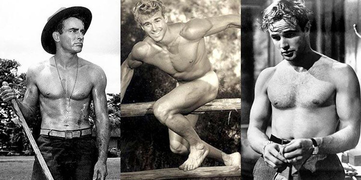 Hollywood Hunks Laid Bare: 1940s-1950s