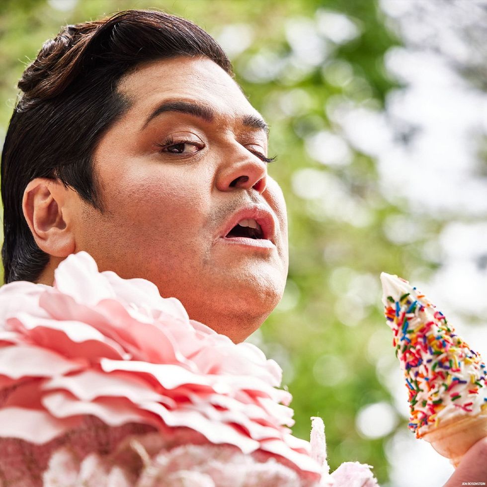 Photos Harvey Guillén on Bringing His Queer, Fat POC Self to the Met Gala