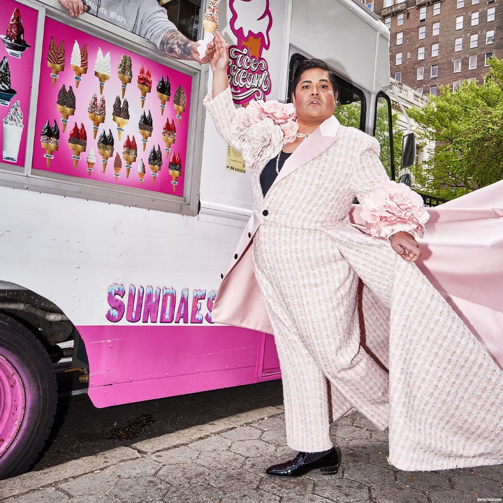 Photos Harvey Guillén on Bringing His Queer, Fat POC Self to the Met Gala