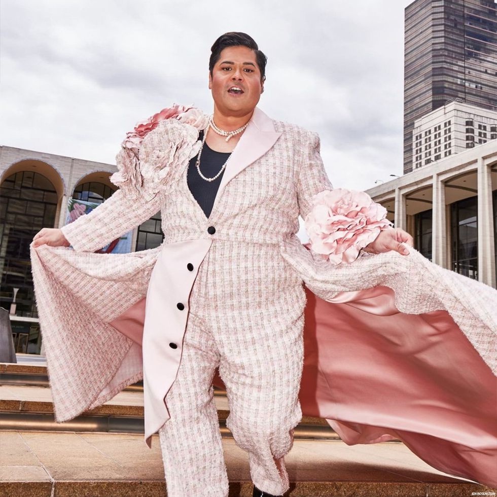 Photos Harvey Guillén on Bringing His Queer, Fat POC Self to the Met Gala