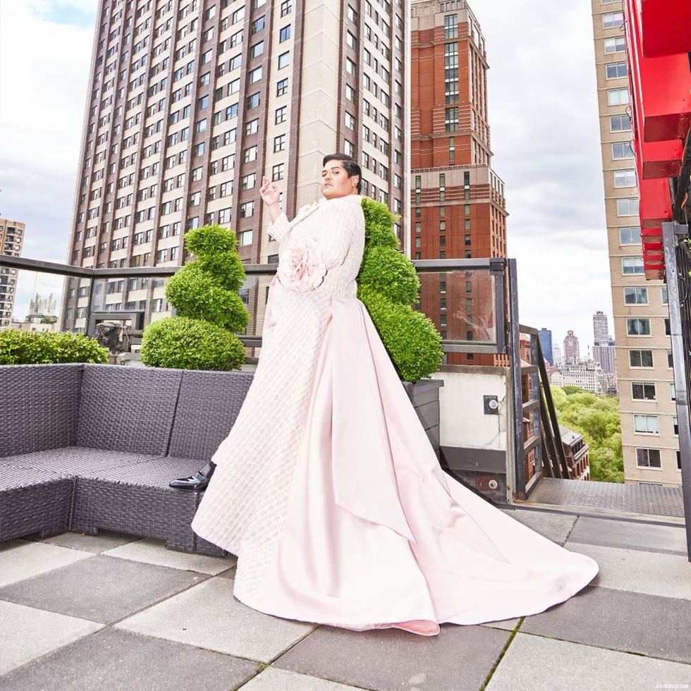 Photos Harvey Guillén on Bringing His Queer, Fat POC Self to the Met Gala